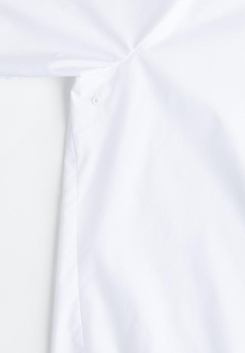 H&M - Regular fit sports windbreaker - white
