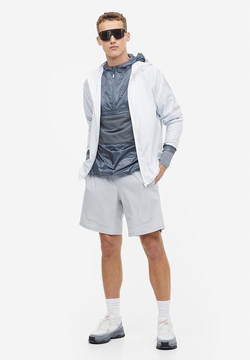 H&M - Regular fit sports windbreaker - white