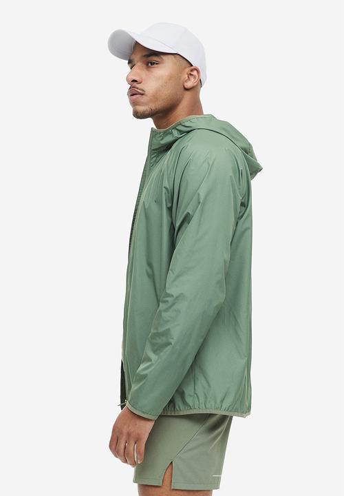 H&M - Regular fit sports windbreaker - sage green 