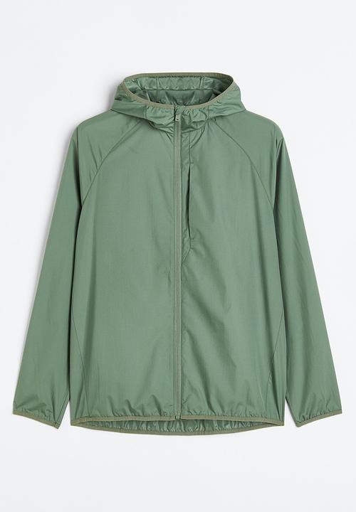 H&M - Regular fit sports windbreaker - sage green 