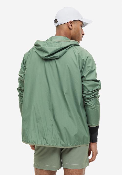 H&M - Regular fit sports windbreaker - sage green 