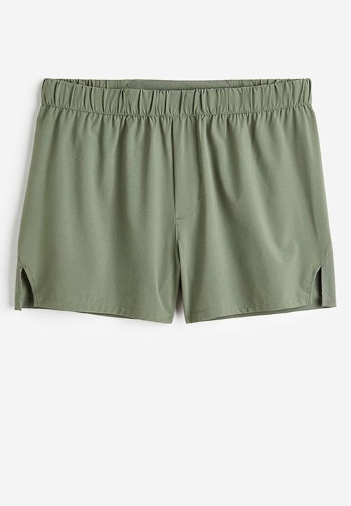 H&M - Running shorts - sage green 