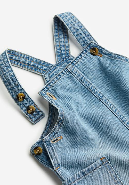 H&M - 2-Piece cotton set - white/denim blue
