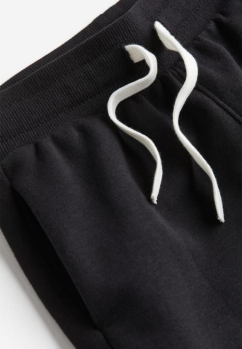 H&M - Sweatshirt shorts - black