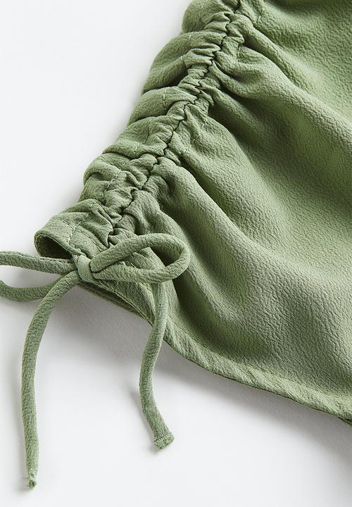 H&M - Crêpe jumpsuit - khaki green