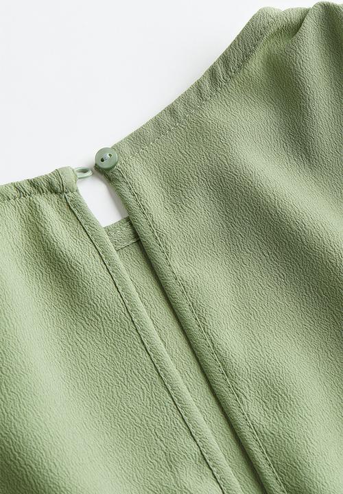 H&M - Crêpe jumpsuit - khaki green