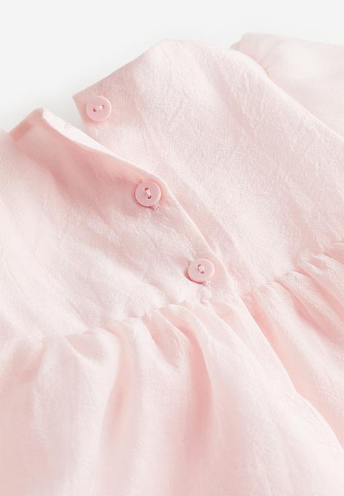 H&M - Dress and accessory - light pink