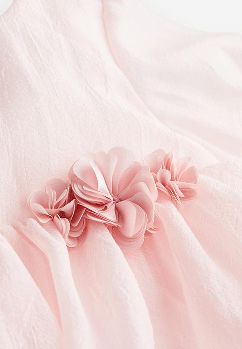 H&M - Dress and accessory - light pink