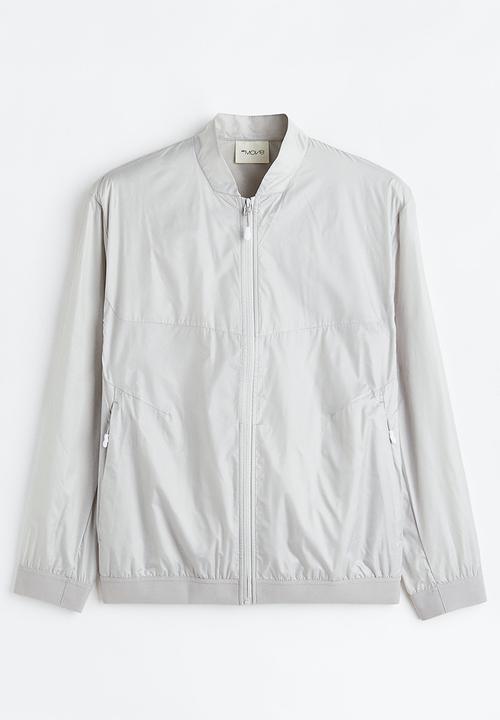 H&M - Lightweight running jacket - light grey 