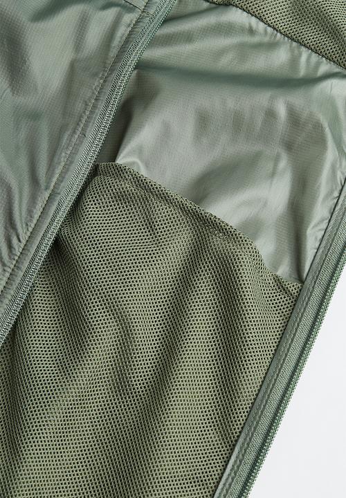 H&M - Lightweight running jacket - sage green 
