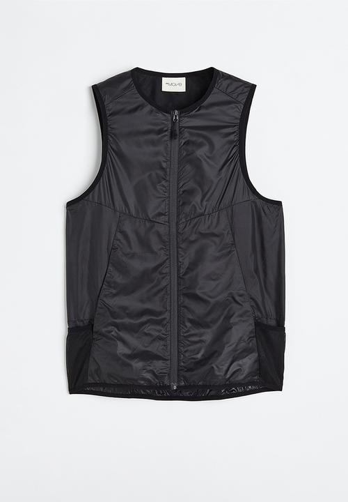 H&M - Lightweight running gilet - black
