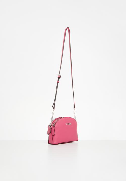 GUESS - Mcclain mini dome crossbody - fuchsia