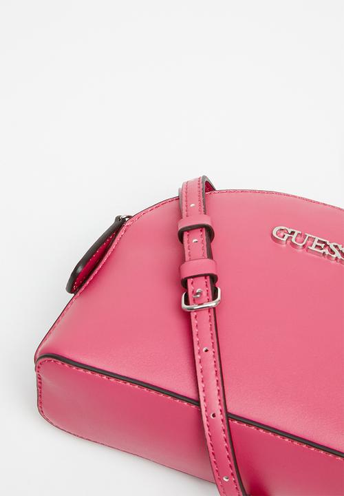 GUESS - Mcclain mini dome crossbody - fuchsia
