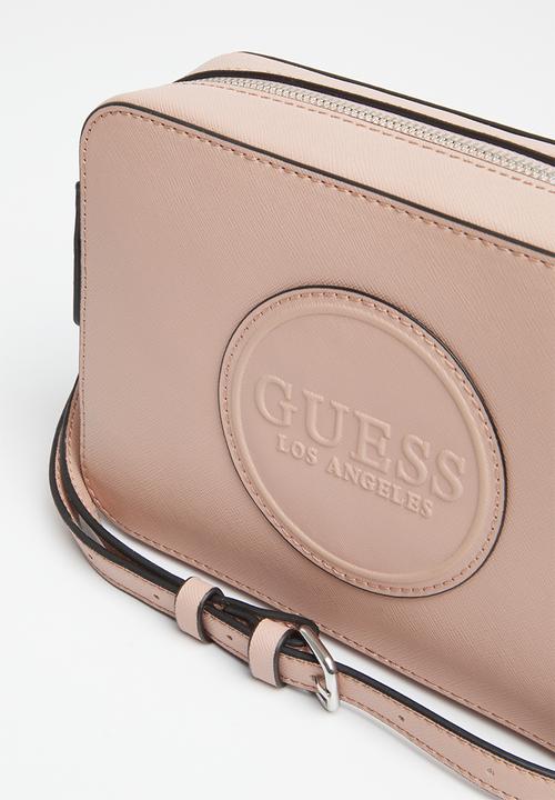 GUESS - Rothenberg mini camera crossbody - blush