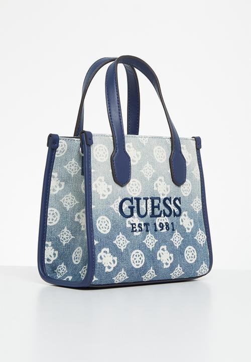 GUESS - Silvana 2 cmprtmnt mini tote - denim ombre