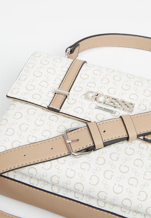 GUESS - Sagrada top handle - white