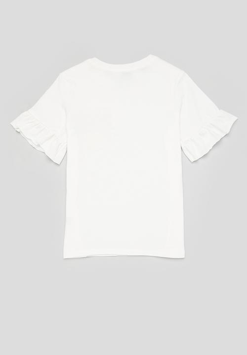 Pop Candy - 2 Pack printed tees - pink / milk