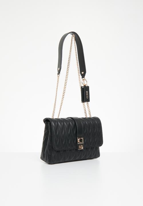GUESS - Regilla convertible xbody flap - black