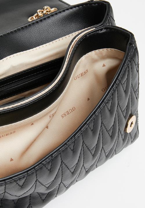 GUESS - Regilla convertible xbody flap - black