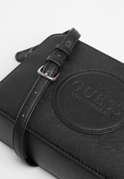 GUESS - Rothenberg mini camera crossbody - black