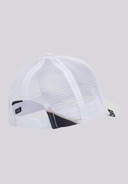 Replay - Washed mesh peak cap - white