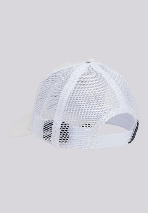 Replay - Washed mesh peak cap - white