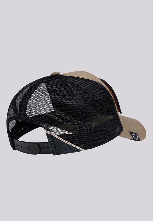 Replay - Washed mesh peak cap - khaki green