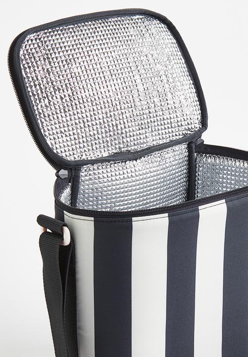 H&M - Cool bag with a shoulder strap - white/striped