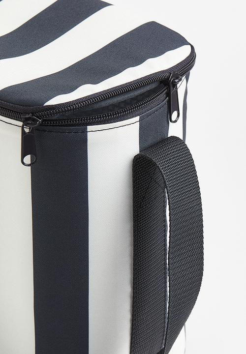 H&M - Cool bag with a shoulder strap - white/striped