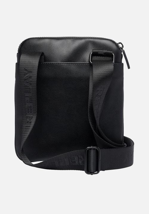 Replay - Soft pu crossbody bag - black