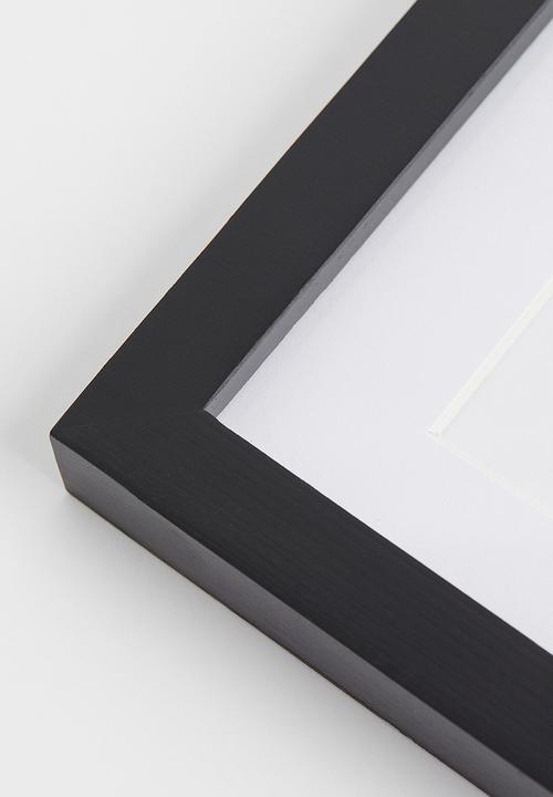 H&M - Wooden photo frame - black