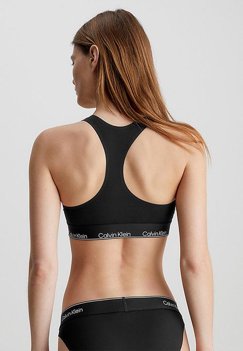 Calvin Klein - Unlined bralette - black