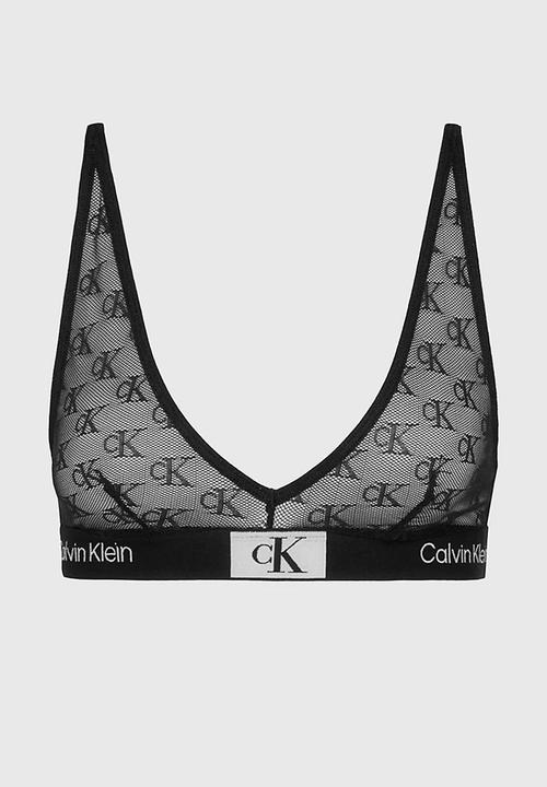 Calvin Klein - Unlined triangle - black