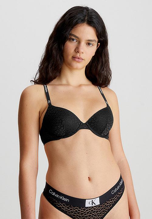 Calvin Klein - Lightly lined demi - black