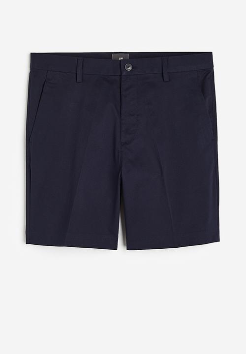 H&M - Regular fit chino shorts - blue