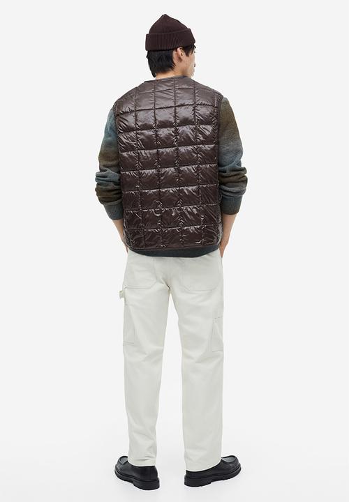 H&M - Relaxed fit worker trousers - white