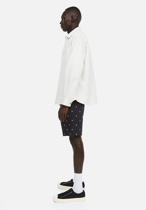 H&M - Regular fit chino shorts - blue