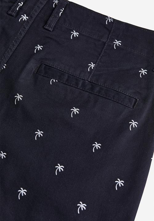 H&M - Regular fit chino shorts - blue