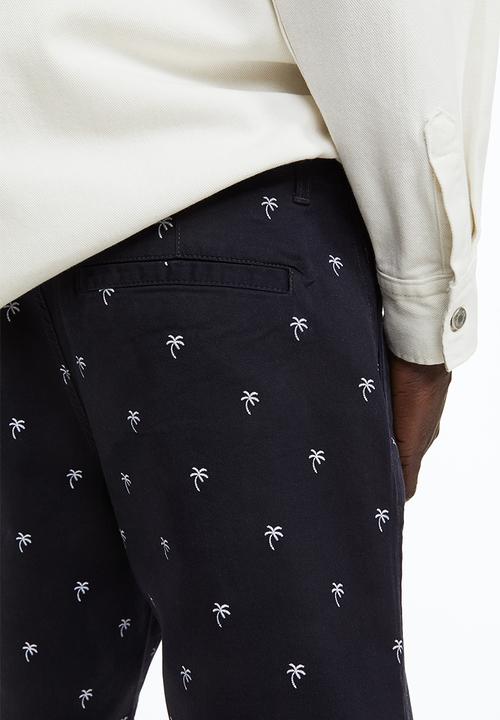 H&M - Regular fit chino shorts - blue