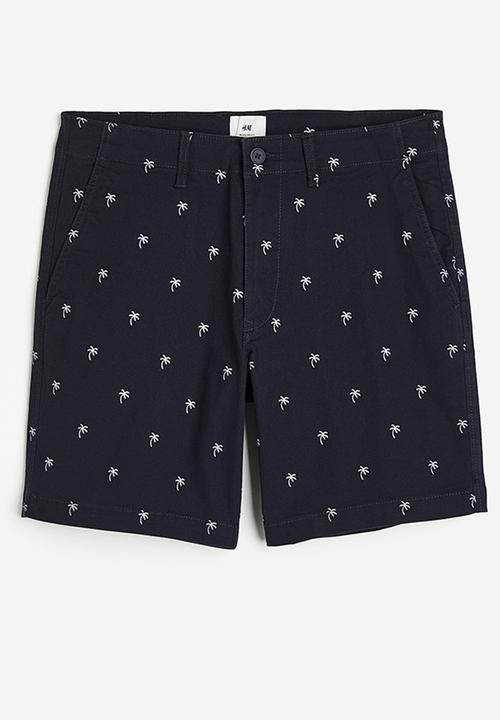 H&M - Regular fit chino shorts - blue