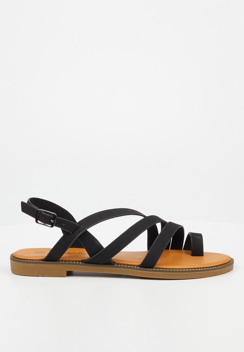 Butterfly Feet - Frost 6 sandal - black