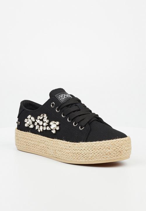 Miss Black - Quebec 12 flatform - black