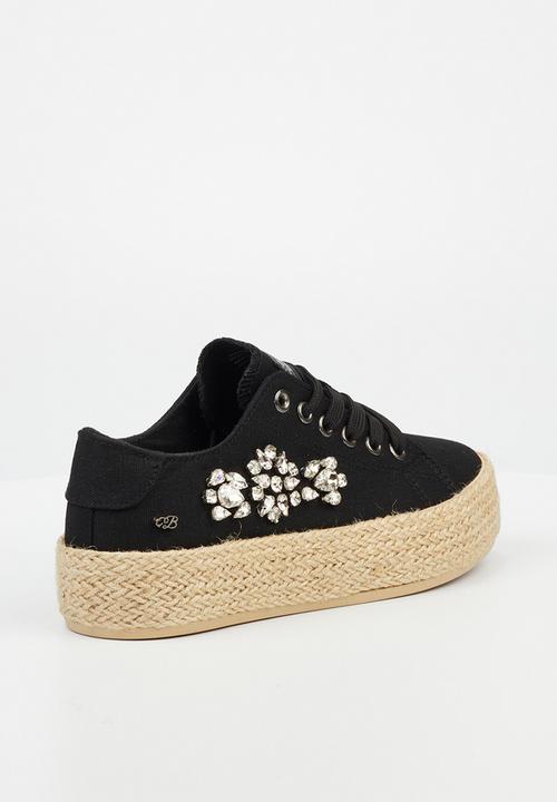 Miss Black - Quebec 12 flatform - black