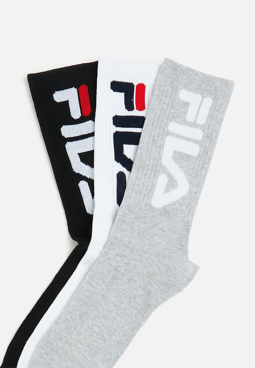 FILA - Sandra tube sock 3 pack - multi 