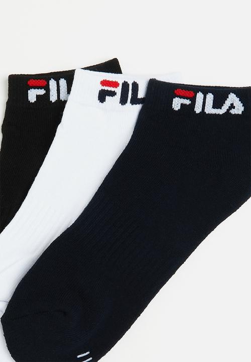 FILA - Stallone ankle sock 3 pack - multi 