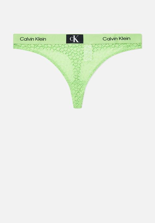 Calvin Klein - Modern thong - fabulous green