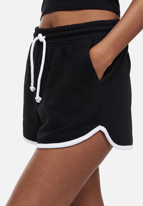 H&M - Pull-on shorts - black