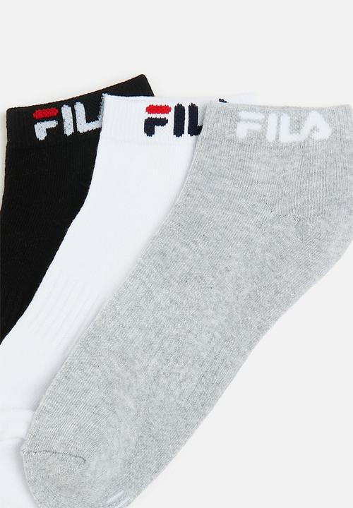 FILA - Stallone ankle sock 3 pack - multi 