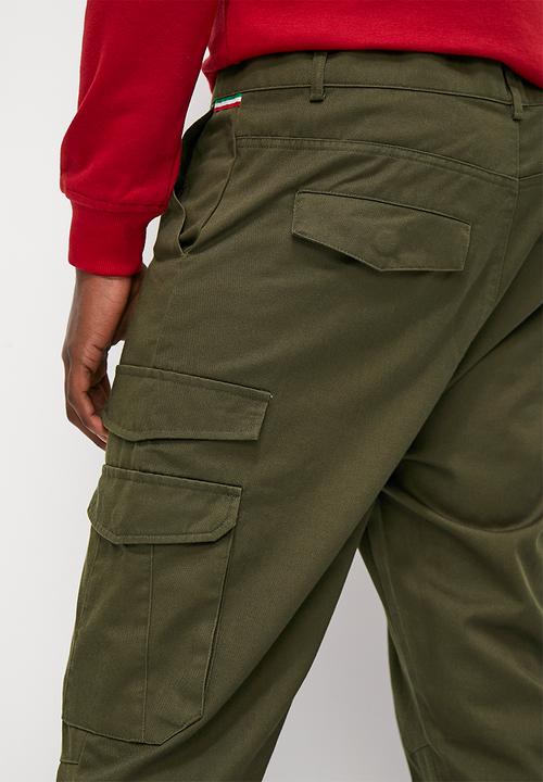 Verana - Twill jogger fashion slim pants - fatigue