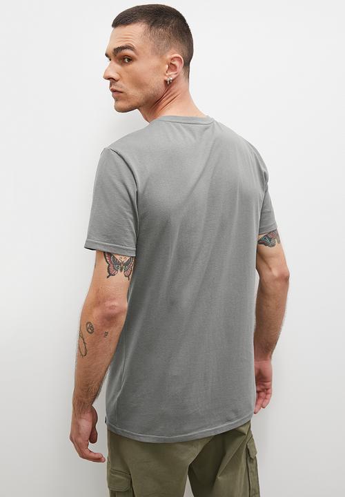 Superbalist - Nasa logo graphic crew neck tee - charcoal
